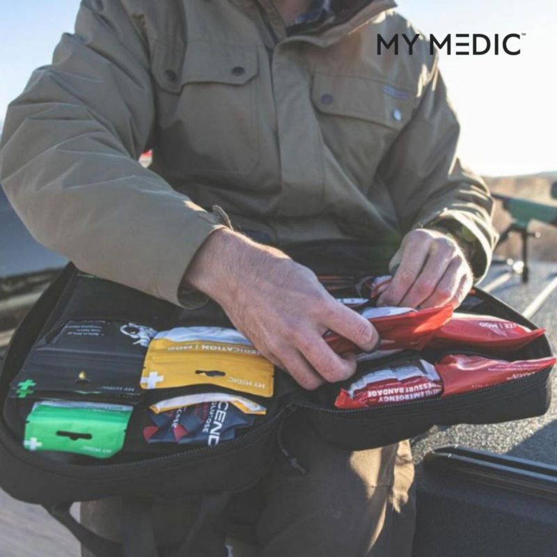 Botiquín de primeros auxilios My Medic grande 150 artículos rojo