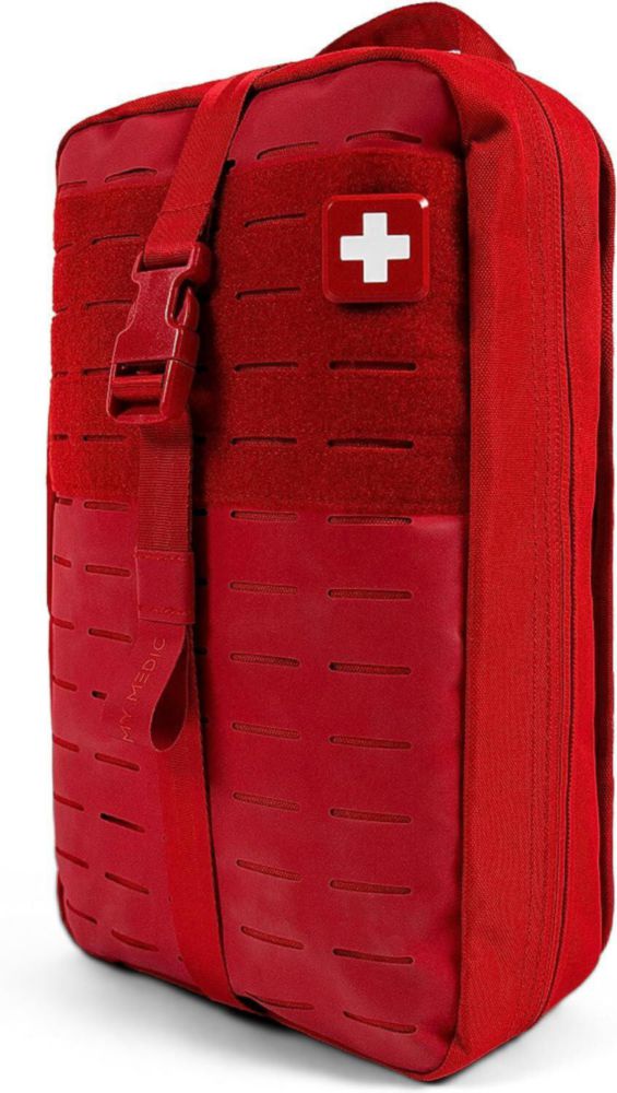 Botiquín de primeros auxilios My Medic grande 150 artículos rojo