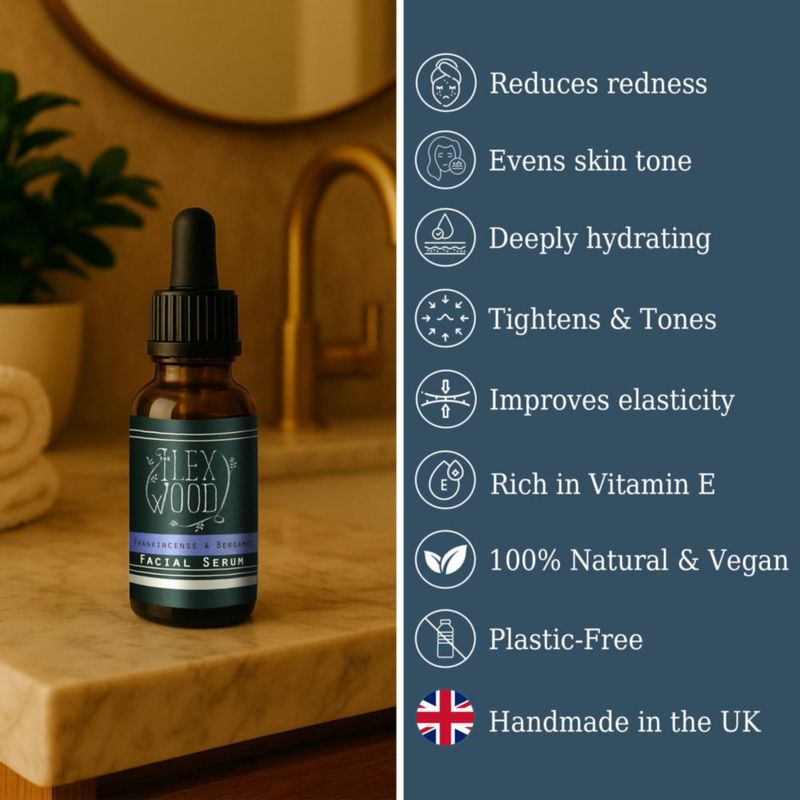 Set de Regalo de Suero Facial The Ilex Wood Incienso y Bergamota