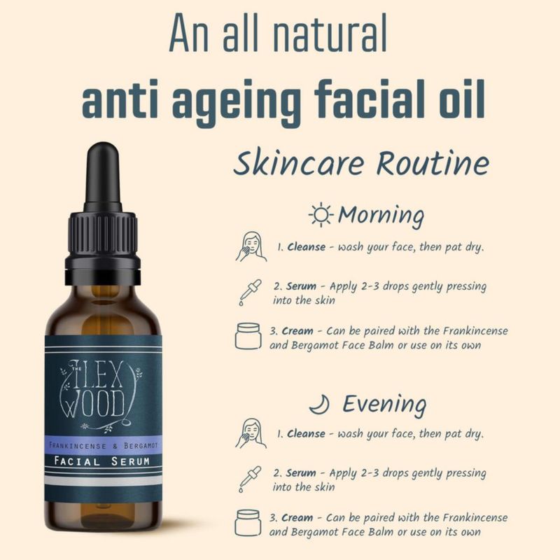 Set de Regalo de Suero Facial The Ilex Wood Incienso y Bergamota