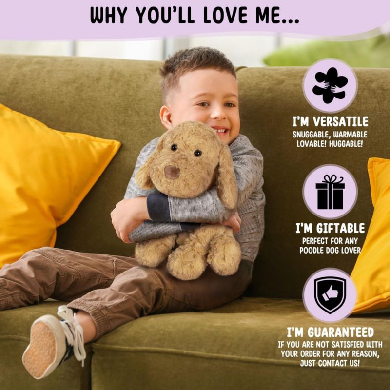 Animal de peluche Happy Fuel de 15 lb (680 g) apto para microondas