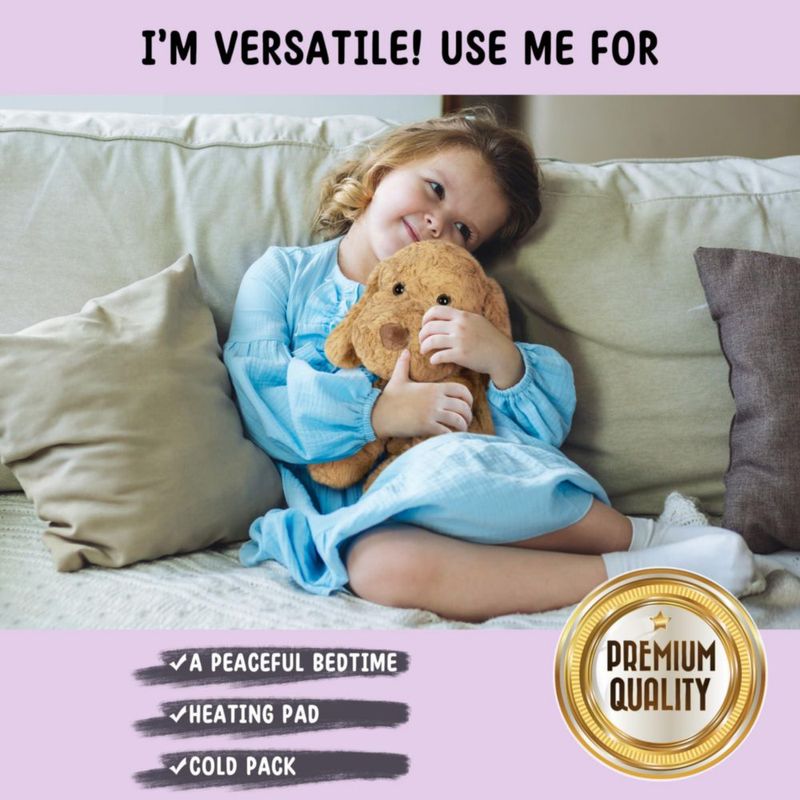 Animal de peluche Happy Fuel de 15 lb (680 g) apto para microondas