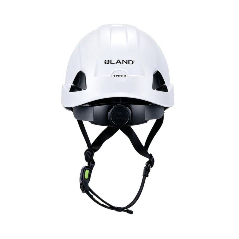 Casco de seguridad LAND Frontier Clase E blanco 52‑63 cm OSHA