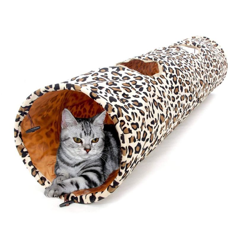 Túnel para Gatos PAWZ Road 130 cm × 30 cm Plegable XL