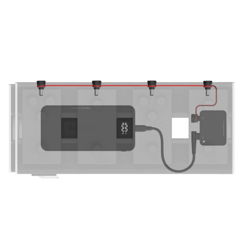 Kit de Batería XPND con Fuente de Alimentación USB D'Addario