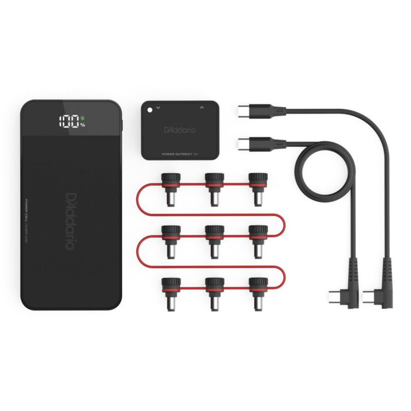 Kit de Batería XPND con Fuente de Alimentación USB D'Addario