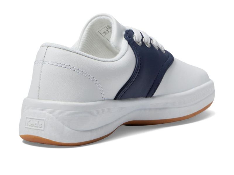 Zapatillas Keds School Days (niño pequeño/niño grande) Blanco/Azul marino