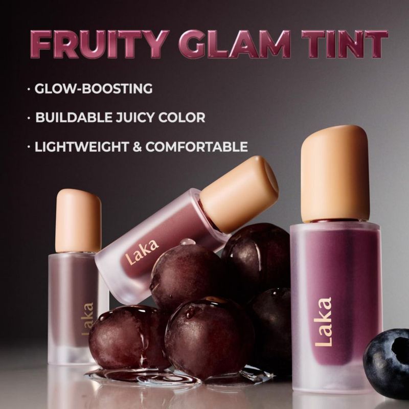 Tinte de Labios Laka Fruity Glam Tint #121 Nut 4.2 ml