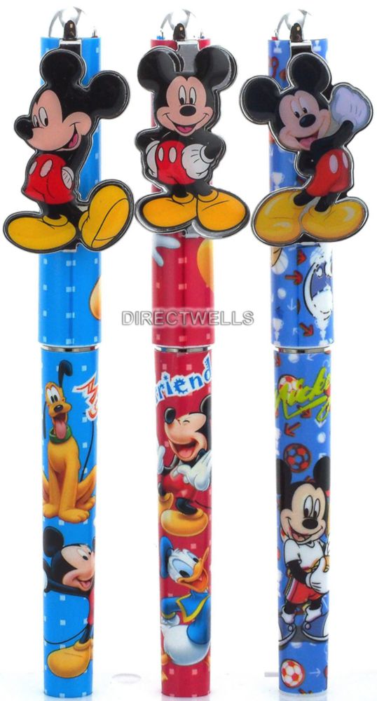 Set de 2 bolígrafos Mickey (rojo y azul)