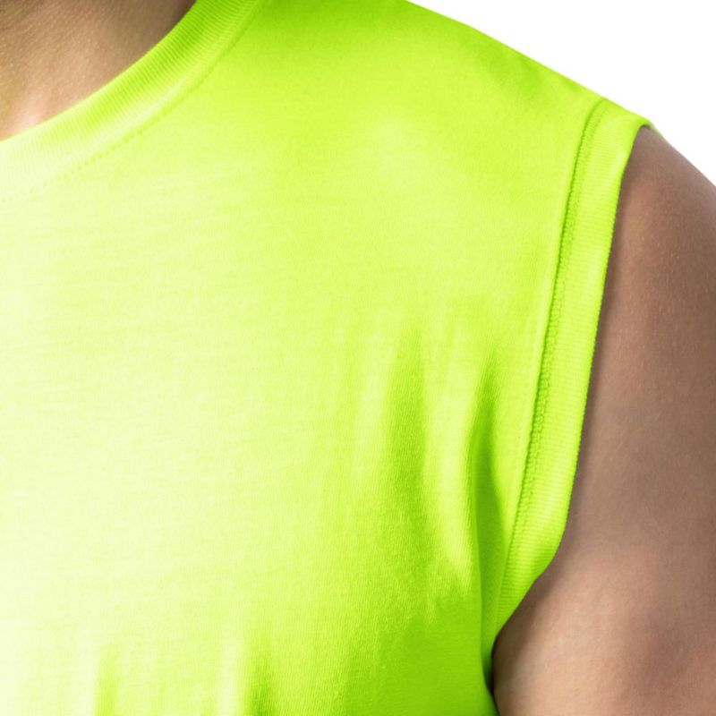 Camiseta sin mangas Fruit of the Loom talla 3XL verde (pack de 2)