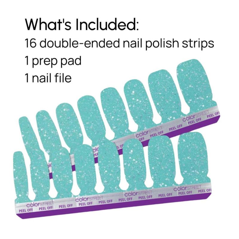 Color Street - SPF BFF - 16 tiras de esmalte de uñas de doble extremo
