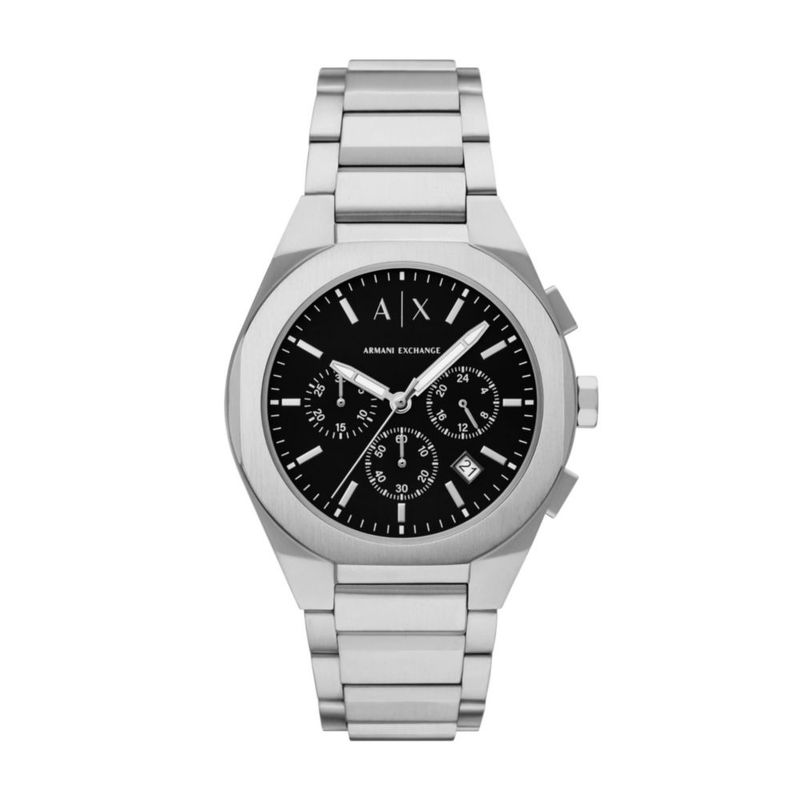 Reloj Armani Exchange Sync Cronógrafo Plateado/Negro