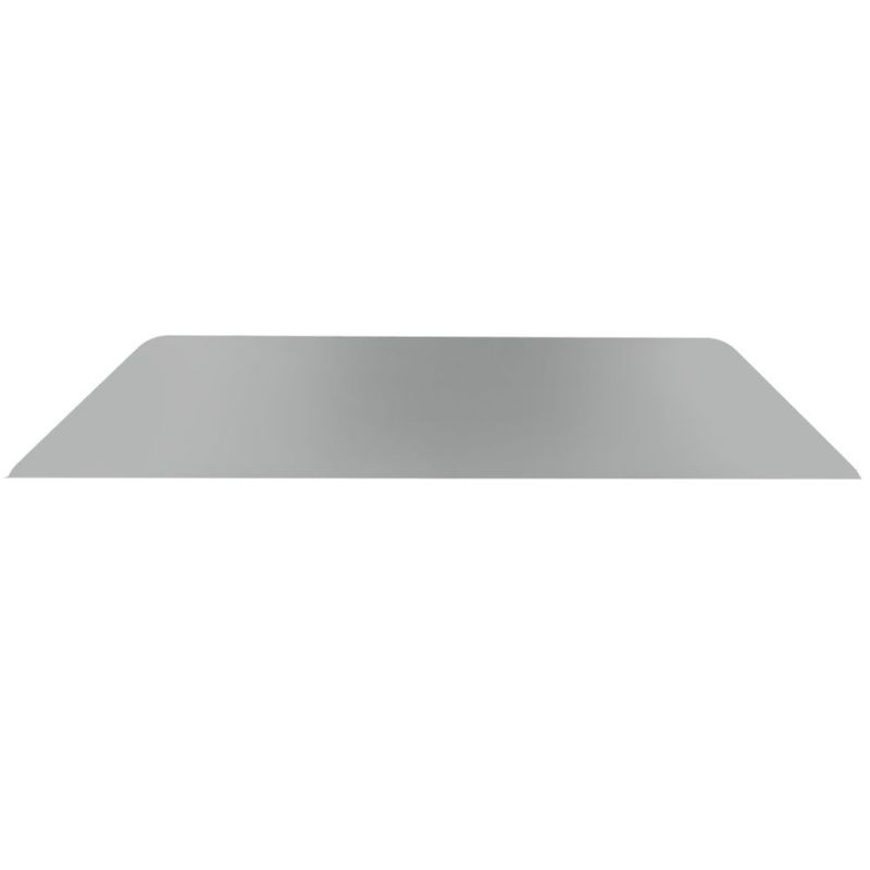 Guardabarros RecPro Negro para Eje Tándem 25 x 183 x 50 cm Acanalado Tipo Diamante