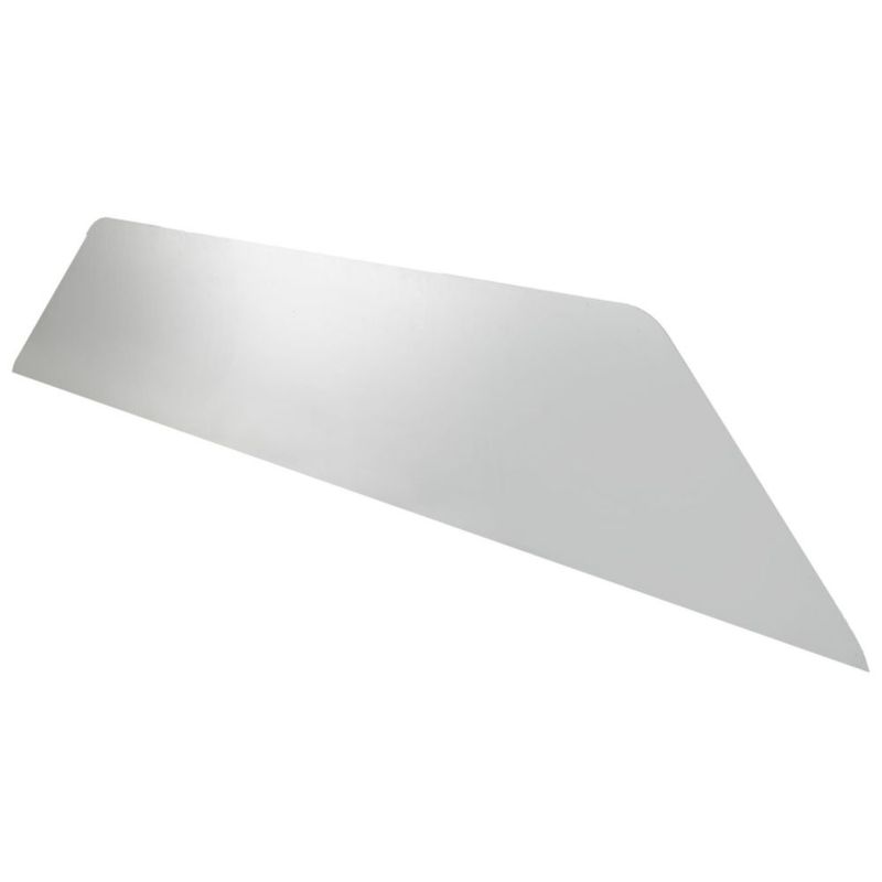 Guardabarros RecPro Negro para Eje Tándem 25 x 183 x 50 cm Acanalado Tipo Diamante