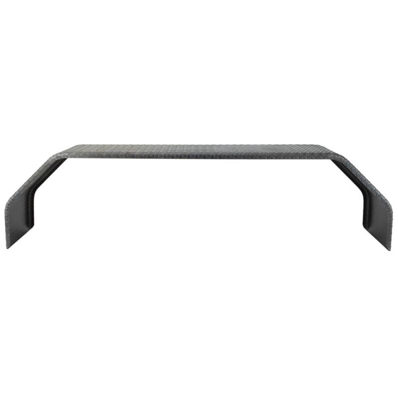 Guardabarros RecPro Negro para Eje Tándem 25 x 183 x 50 cm Acanalado Tipo Diamante