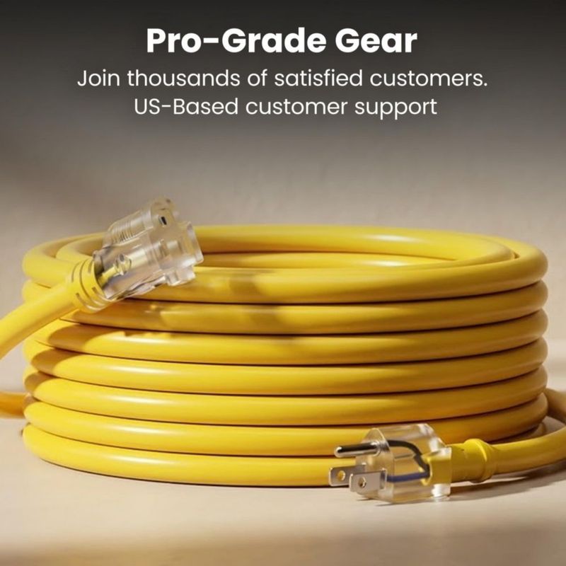 Cable de extensión GEARit 30 m calibre 12 15 A 125 V