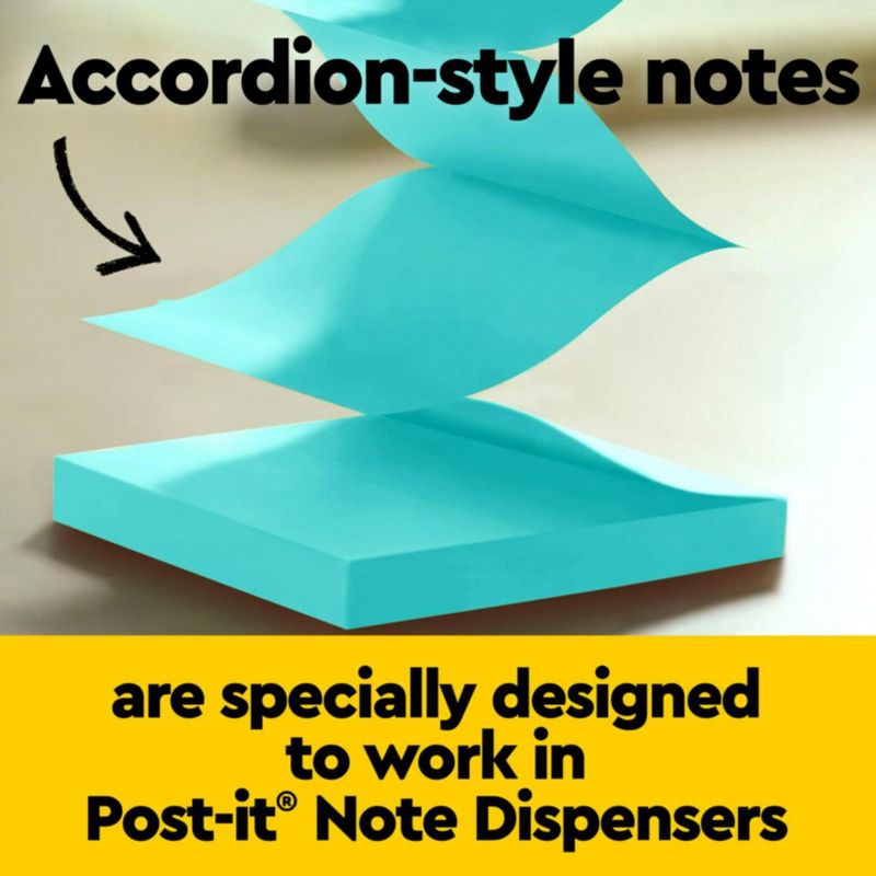 Nota autoadhesiva Post-it 8 cm Poptimistic – 12 blocs