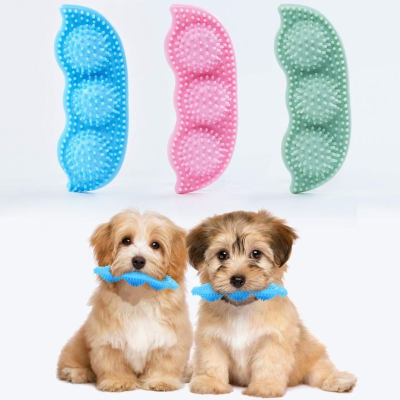 Juguetes de Masticar para Cachorros Hurray - Pack de 3 para la Dentición Perros Pequeños y Medianos