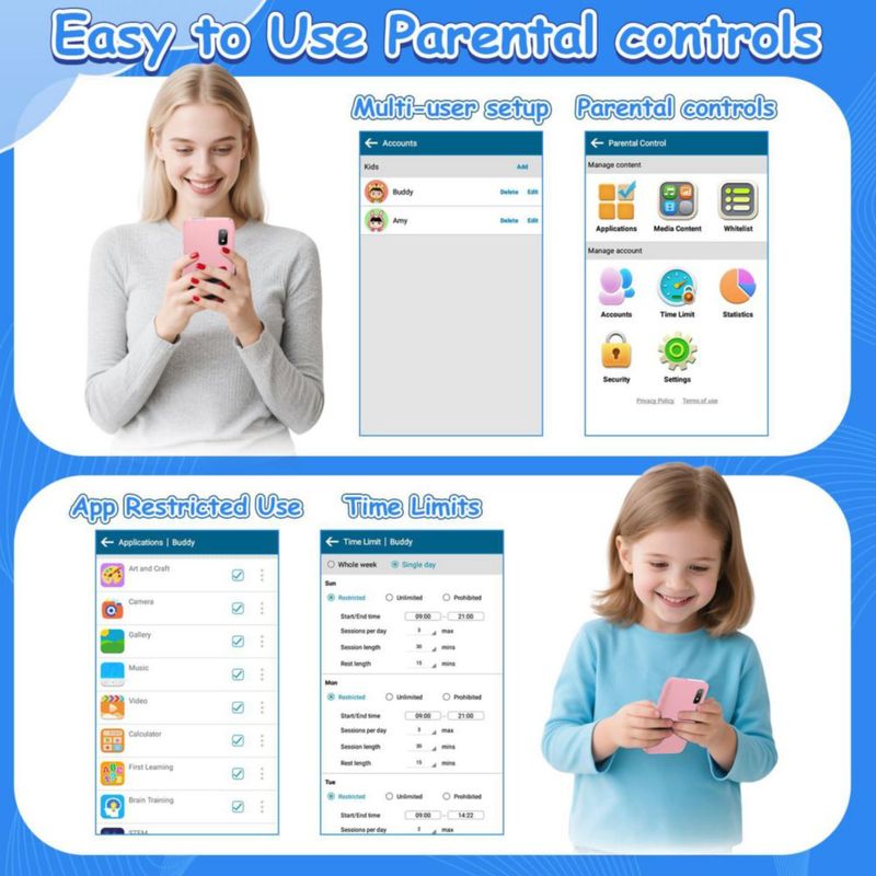Teléfono inteligente MINIBEAR 3.97" pantalla táctil 32 GB