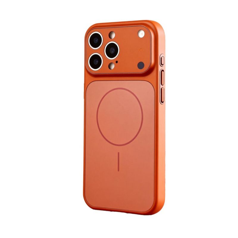 Funda Erlova para iPhone 16 Pro Max Naranja con Sistema Magnético
