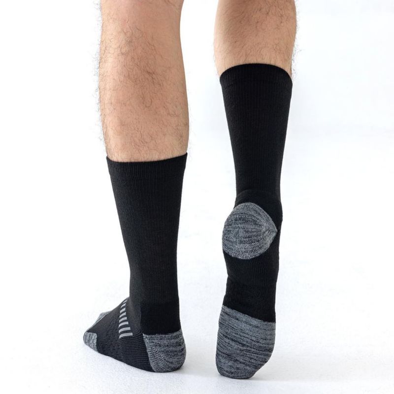 Calcetines JOYNÉE talla extra grande negro 8 pares con acolchado
