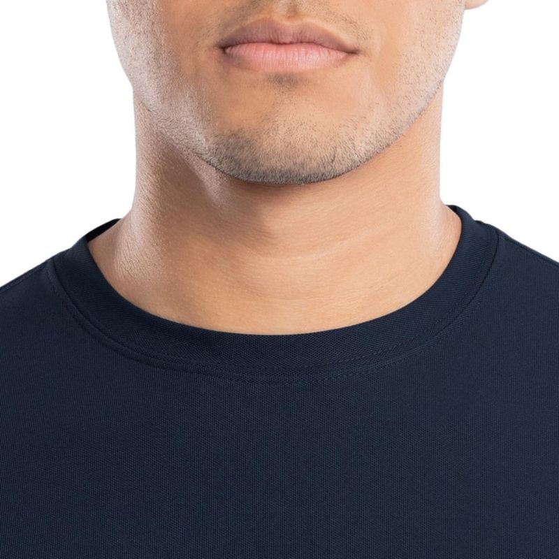 Camiseta Wrangler azul marino pack de 2 talla grande UPF 40
