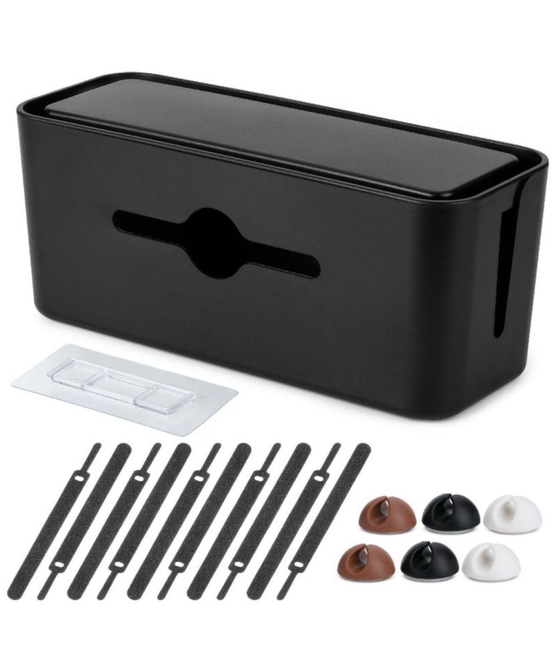 Caja organizadora de cables Bates Choice – Gran capacidad