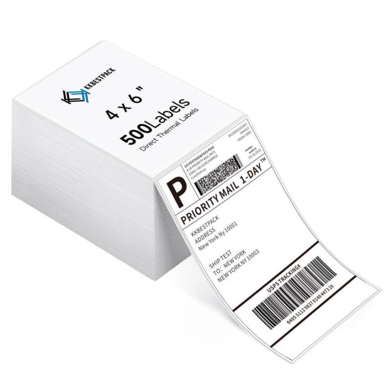 Etiquetas de envío KKBESTPACK 4x6\" 500 (térmicas)