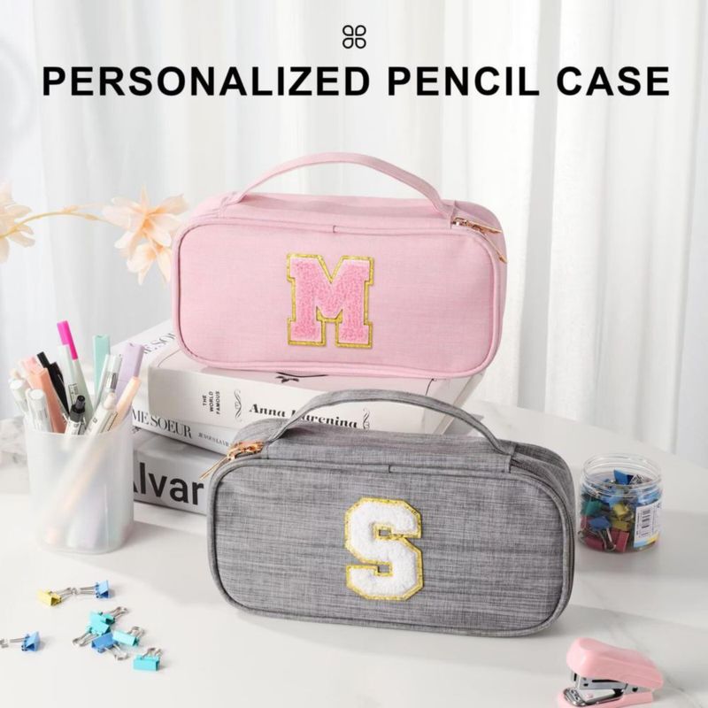 Estuche de lápices YOOLIFE rosa 24 × 6 × 11 cm para niñas