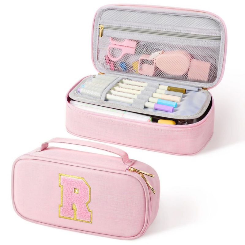 Estuche de lápices YOOLIFE rosa 24 × 6 × 11 cm para niñas