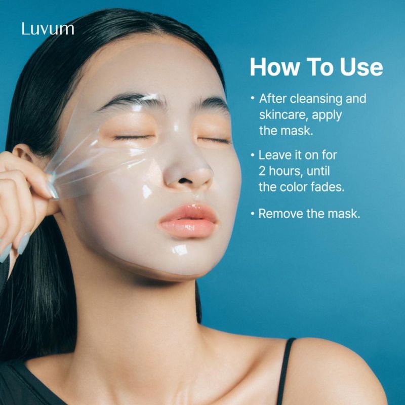 Máscara de Gel LUVUM Alga-PDRN Pack 4+1 Nocturna