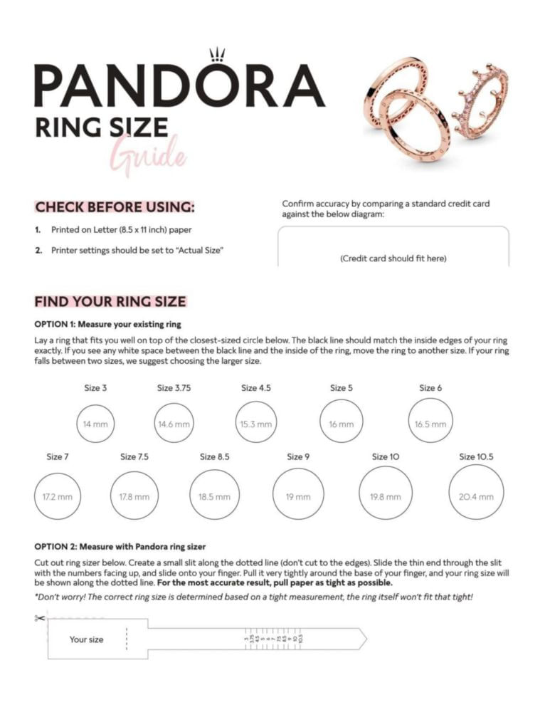 Anillo PANDORA Sparkling Wishbone Heart 7.5