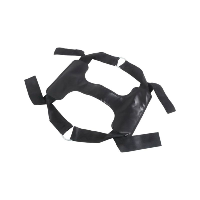 Correa de amarre MOTO4U para rueda trasera de motocicleta - negra