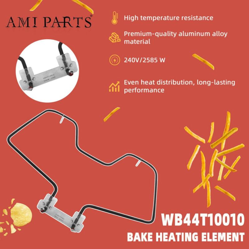 Elemento calefactor para horno AMI PARTS WB44T10010 49 cm 240 V
