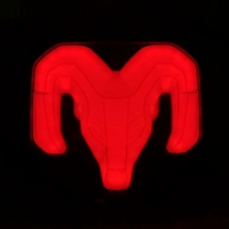 Emblema iluminado negro Autogem para RAM