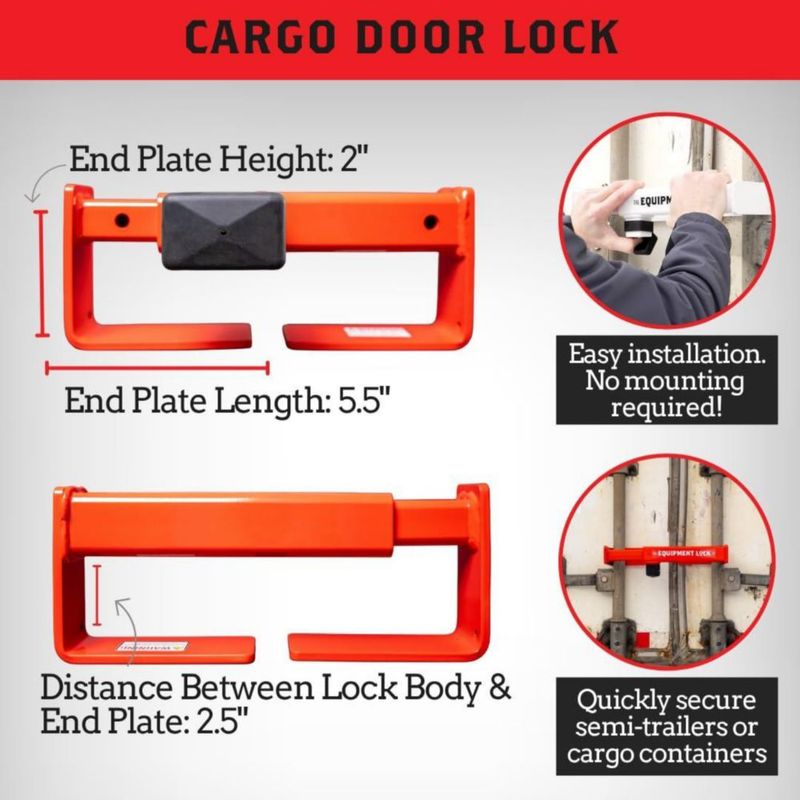 Candado de combinación de acero THE EQUIPMENT LOCK COMPANY