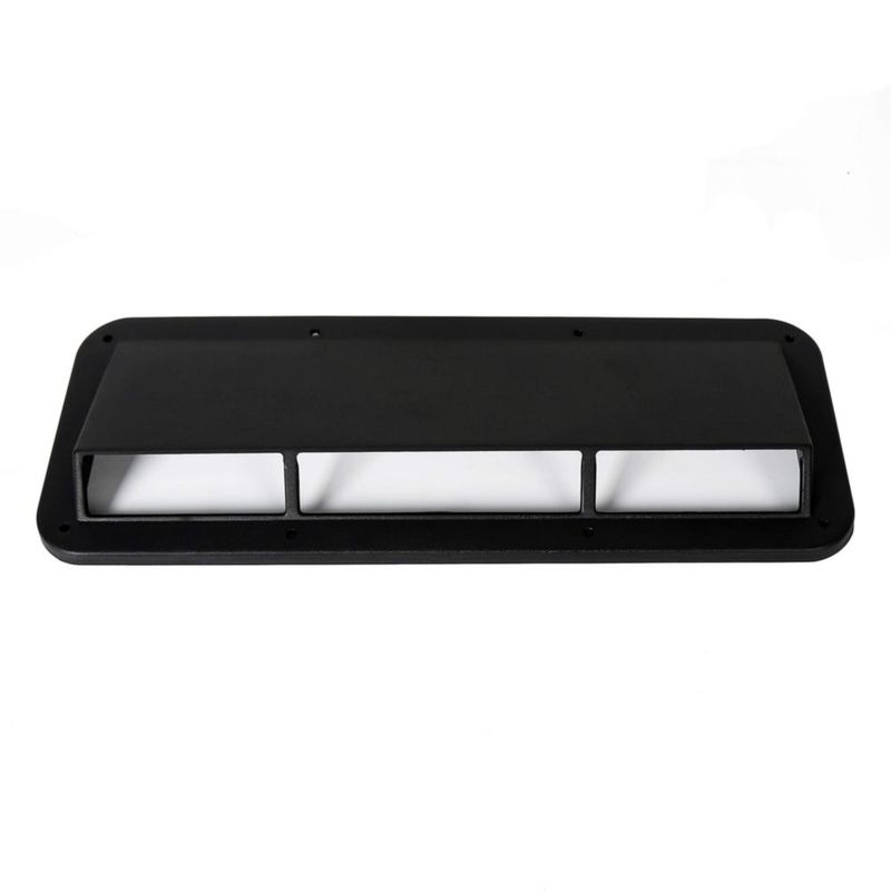 Toma de aire del capó ECOTRIC para Jeep CJ/YJ 1978‑1995 negro