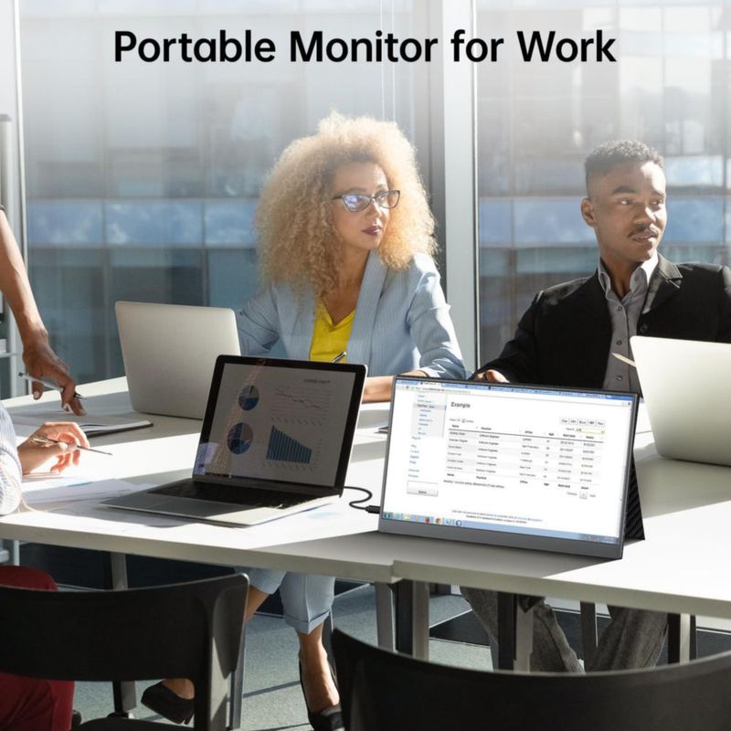 Monitor kksmart 173" Full HD 1080p 60 Hz USB‑C portátil