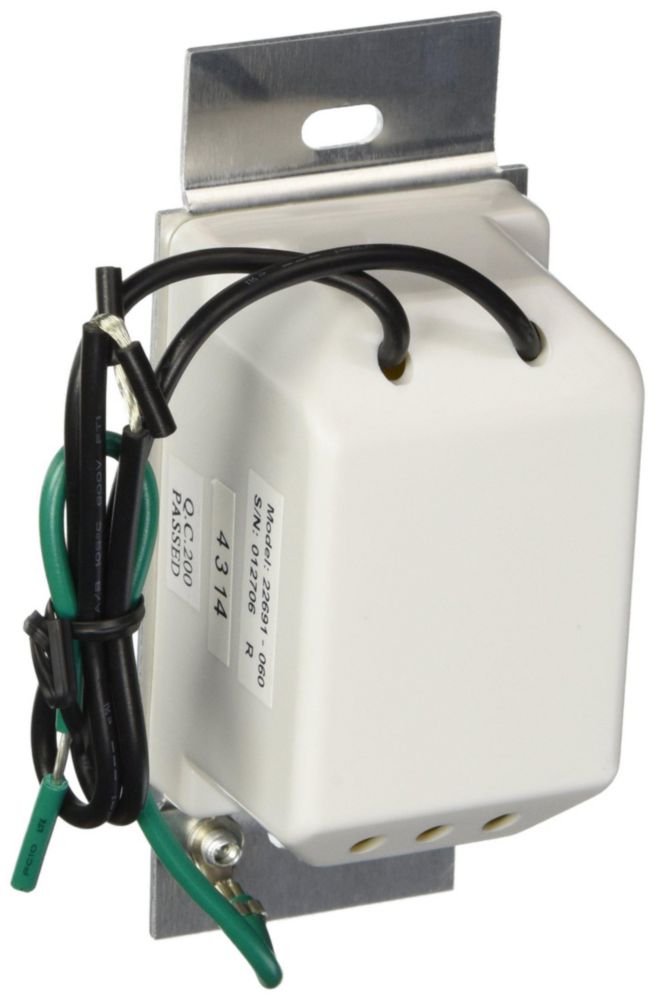 Control de Pared para Ventilador de Techo Hunter Original Blanco 120V
