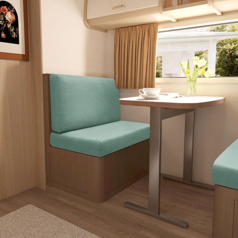 Funda impermeable para cojines de comedor de autocaravana Gollense en verde claro