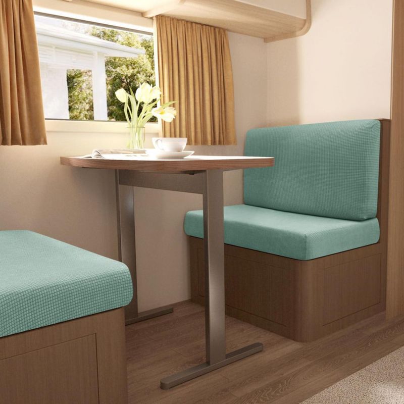 Funda impermeable para cojines de comedor de autocaravana Gollense en verde claro