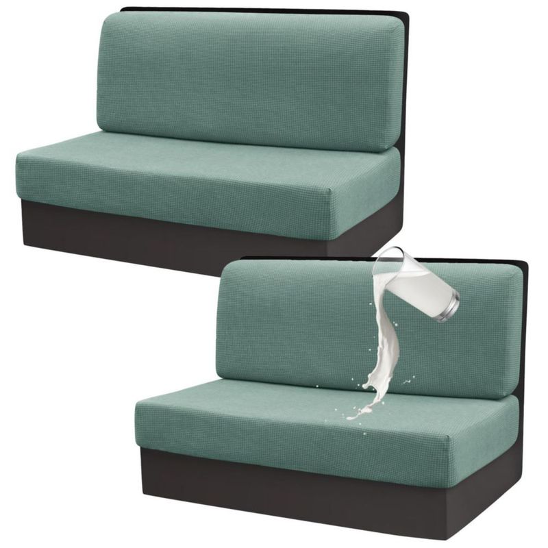 Funda impermeable para cojines de comedor de autocaravana Gollense en verde claro