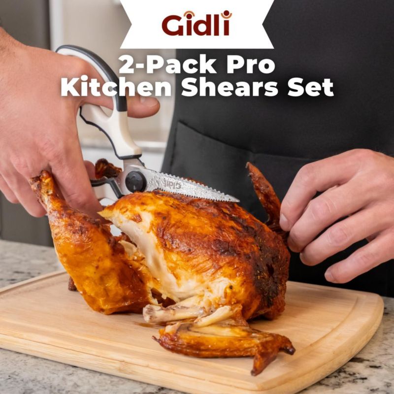 Juego de tijeras Gidli de 5 hojas para hierbas y cocina