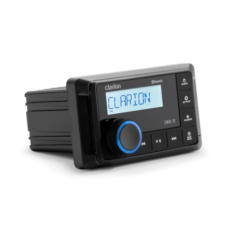 Unidad Fuente Marina Clarion CMM-10 Bluetooth USB IP66