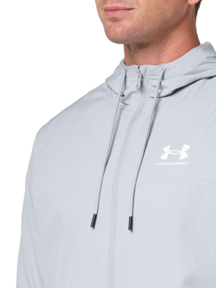 Chaqueta cortavientos Under Armour Rival Woven XL Gris