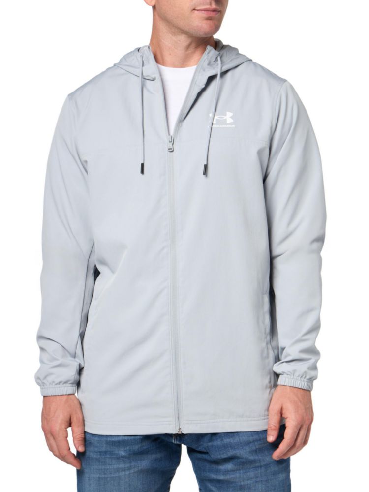 Chaqueta cortavientos Under Armour Rival Woven XL Gris