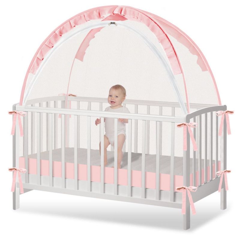 Toldo protector para cuna Zkaitoy Pop Up de malla transpirable seguridad para bebé