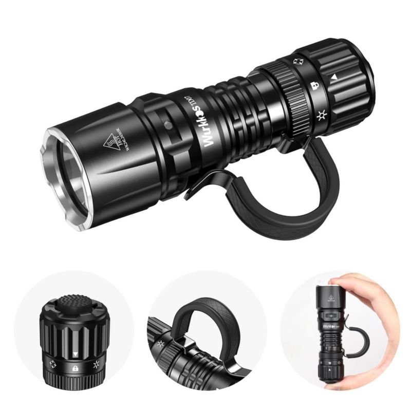 Linterna Wurkkos TD07 1300 lúmenes EDC 103 g