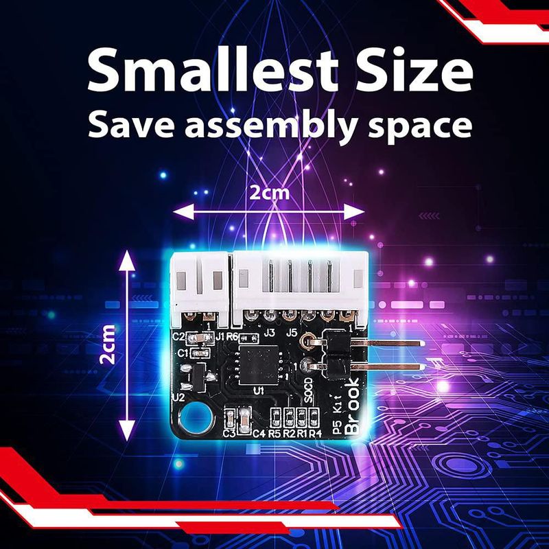 Kit de actualización pequeño para Brook UFB-UP5 Placa de Lucha PS5