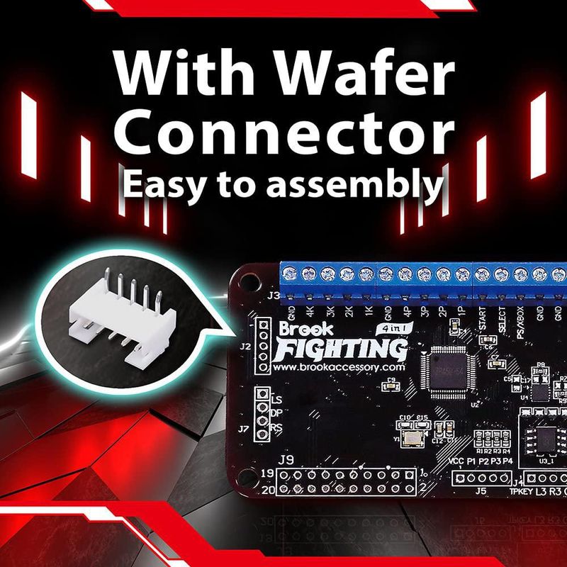 Kit de actualización pequeño para Brook UFB-UP5 Placa de Lucha PS5